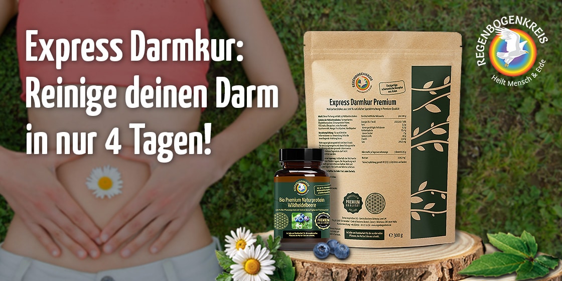 Darmkur-Set vom Regenbogenkreis – 4-Tage-Darmreinigung für neue Leichtigkeit im Alltag